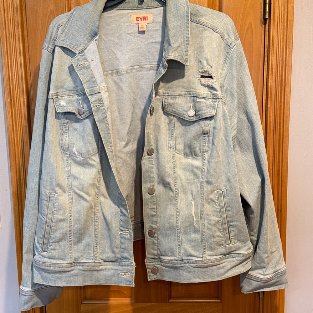 EVRI Light Blue Denim Jacket